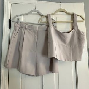 Abercrombie matching tank and shorts set